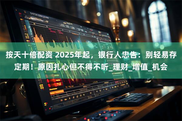 按天十倍配资 2025年起，银行人忠告：别轻易存定期！原因扎心但不得不听_理财_增值_机会