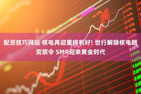 配资技巧网站 核电再迎重磅利好! 世行解除核电融资禁令 SMR迎来黄金时代